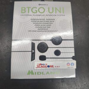 131001 INTERFONO BTGO Bluetooth Casco Stereo Universale Pilota o Passeggero
