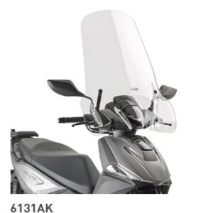6131AK PARABREZZA KAPPA PER KYMCO AGILITY NX 125 2026 COMPLETO DI ATTACCHI