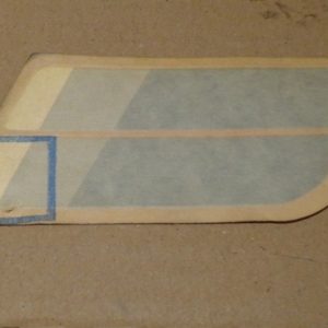 ADESIVO DECALCO TERMINALE POSTERIORE SELLA DX GRIGIO GILERA TG2 311502