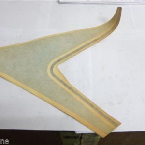 ADESIVO GILERA DECALCOMANIA SERBATOIO RV 125 ROSSO ORIGINALE GILERA 322630