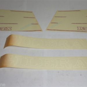 KIT ADESIVI GILERA PER RTX NERO ORIGINALE 326911